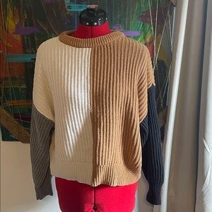 a new day Women's Multicolor Knit Sweater